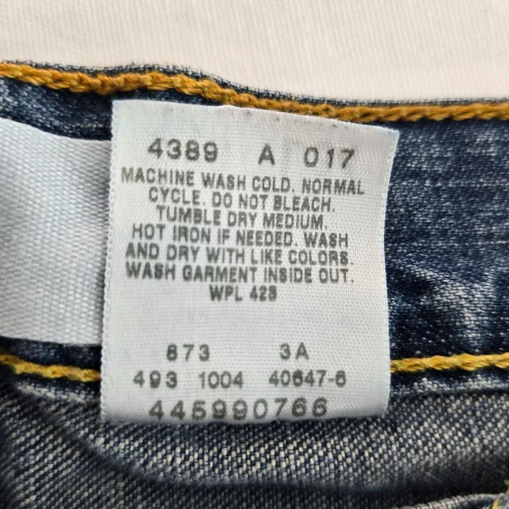 Vintage 90s Levis Silvertab Baggy Jeans Men Size 33x34 Blue Wide Leg Medium Wash